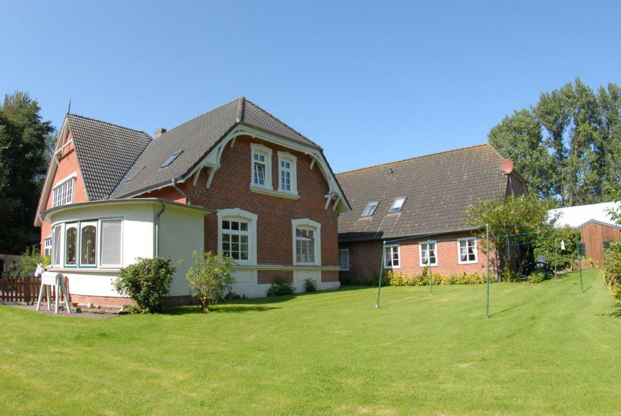 Hof Olde Warft Apartman Oldenswort Kültér fotó
